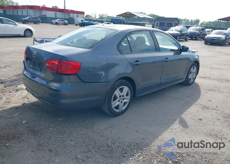 2013 Volkswagen Jetta 2.0L S из США, поврежденный, VIN 3VW2K7AJXDM222855